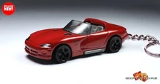 🎁 RARE KEY CHAIN DARK RED DODGE VIPER CONVERTIBLE CUSTOM Ltd GREAT GIFT SHOW 🎁
