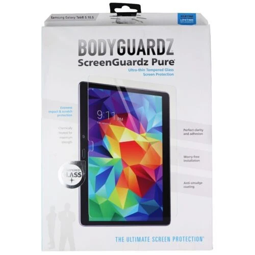 Lector de libros electrónicos y tablet BodyGuardz protectores de pantalla para Samsung Galaxy Tab S