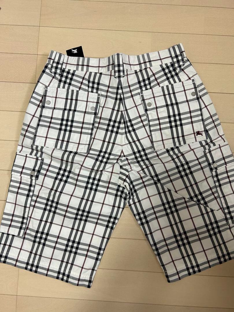 BURBERRY BLACK LABEL ノバチェック リブニット ラビット 3 BURBERRY BLACK LABEL ノバチェック リブニット ラビット 3
