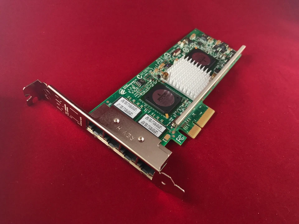 IBM Quad Port Ethernet Adapter 49Y7949 49Y4220 NetXtreme II 1000 Express - Image 3 of 4