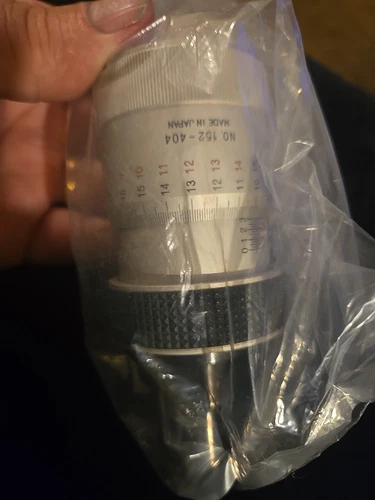 152-404 New Mitutoyo Micrometer Head For X,Y Stage  0-1 Range - .0001 Graduation