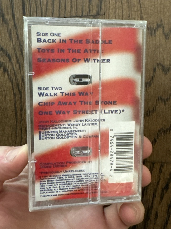 Aerosmith - Made In America 1997 Sony Music Cassette Tape Classic Rock - New - Image 2 of 4