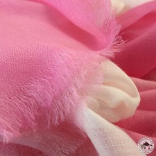 Cashmere Pashmina Scarf Thuli Handwoven Lightweight Ombre Pink
