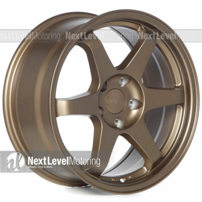 9SIX9 17x8 5x114.3 +25 BRONZE TE37 STYLE WHEELS FITS HONDA CIVIC ACURA RSX TSX
