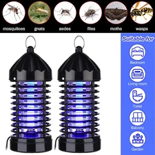 Electric UV Mosquito Killer Lamp Fly Bug Insect Zapper Trap light Indoor/Home