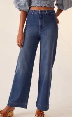 Anthropologie Pilcro The Skipper High-Rise Wide-Leg Jeans Size 26