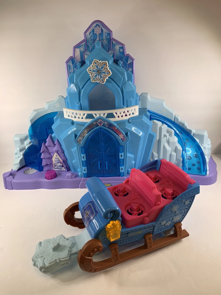 Elsa's ice palace fisher price sales