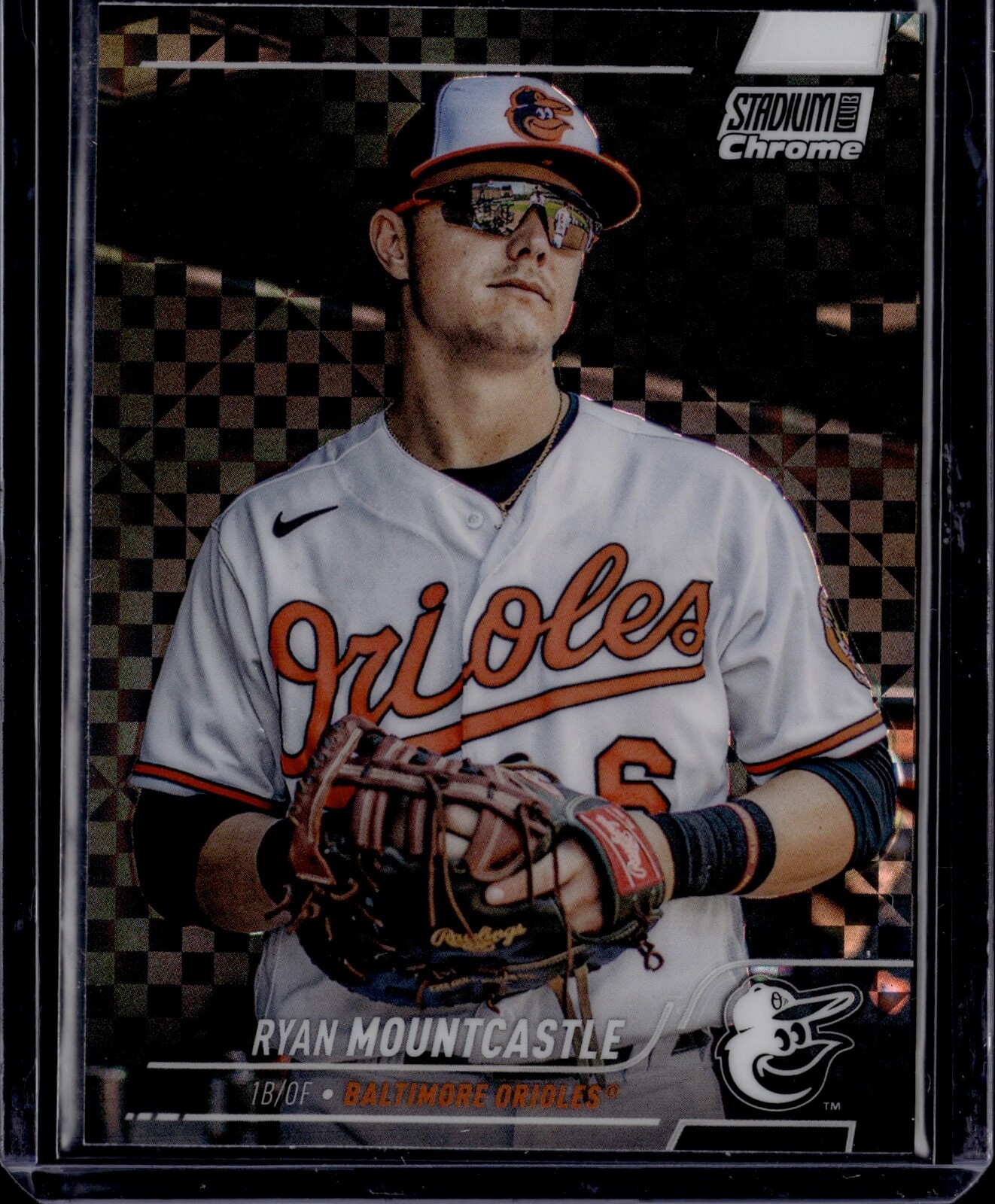 2022 Stadium Club Chrome Ryan Mountcastle X-Fractor #178
