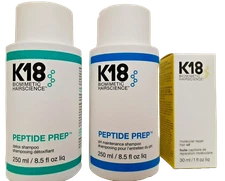 K18 Biomimetic Hairscience Detox, ph maintenance, Shampoo 8.5 oz - molecular oil