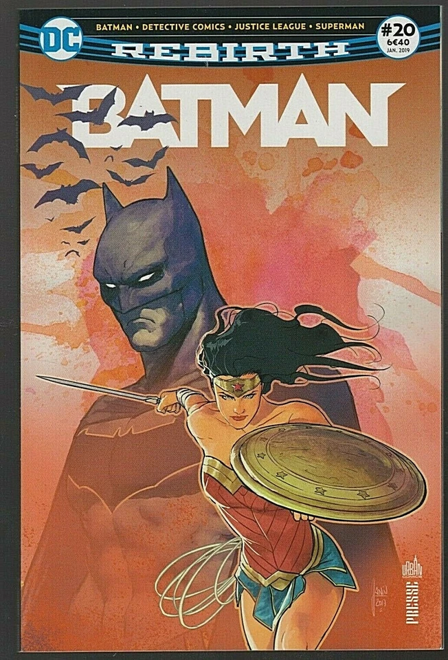 BATMAN REBIRTH N°20 DC Comics URBAN janvier 2019 - Photo 1/1