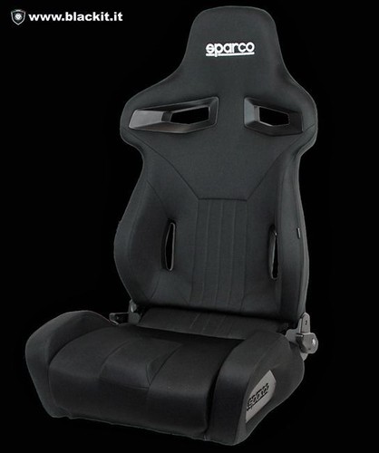 COPPIA DI SEDILI SPARCO R333 KIT CON BASI + SLITTE PLUG & PLAY PER 595 ABARTH - Imagen 2 de 12