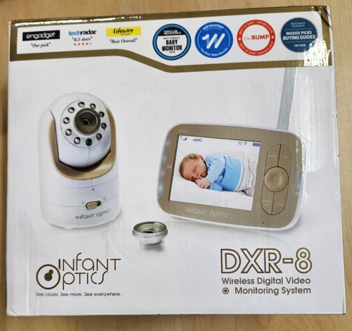 HD Video Baby Monitor with Interchangeable Lens - DXR-8 Optics-image