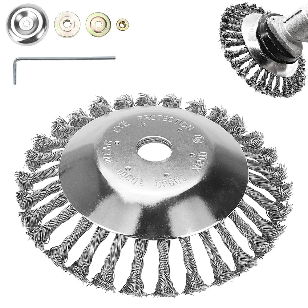 Testina Uragano Per Decespugliatore Acciaio Testina Per Decespugliatore Di Ricambio Per Tagliaerba Lama Decespugliatore