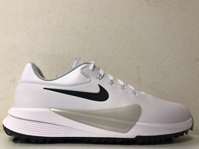 NIKE Victory Pro 4 Golf Shoes White/Black FZ7611-100 Men\'s Size 12 NEW! Nike Victory Pro 4 Golf Shoes White/Black – Golf Discount main image 3