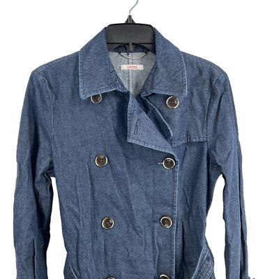 23ku Japanese Denim Trench Coat 23 Ward Size 38 / Medium | eBay
