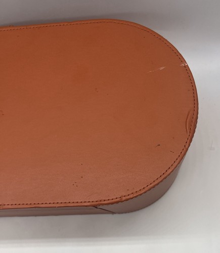 Dyson Supersonic Dryer Tan Presentation Case Storage Box Brown Leather - Picture 5 of 9