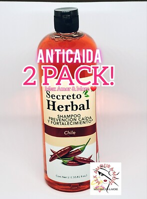 2X Secreto Herbal Shampoo PREVENCIÓN CAÍDA Y  FORTALECIMIENTO Anticaida  900mL 
