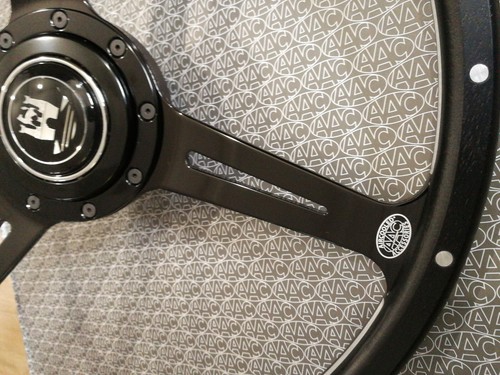 vw Baywindow Vader 17" Steering Wheel for vw volkswagen Earlybay camper AAC345 - Picture 10 of 15
