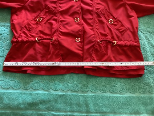 Damenjacke Iceberg Marine, Rot, Ital. Gr. 42, 100% Nylon - Bild 11 von 14