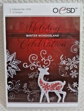 New OESD Holiday Celebration Winter Wonderland Collection Embroidery Design CD