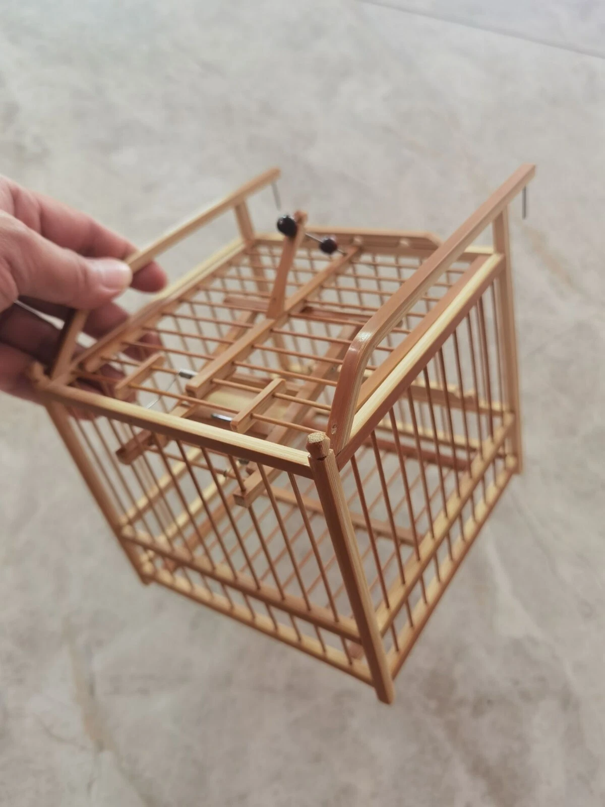 Exquisite Birdcage Repeating Trap Cage Hunting Escaped bird cage Birds Catch
Opens in a new window o