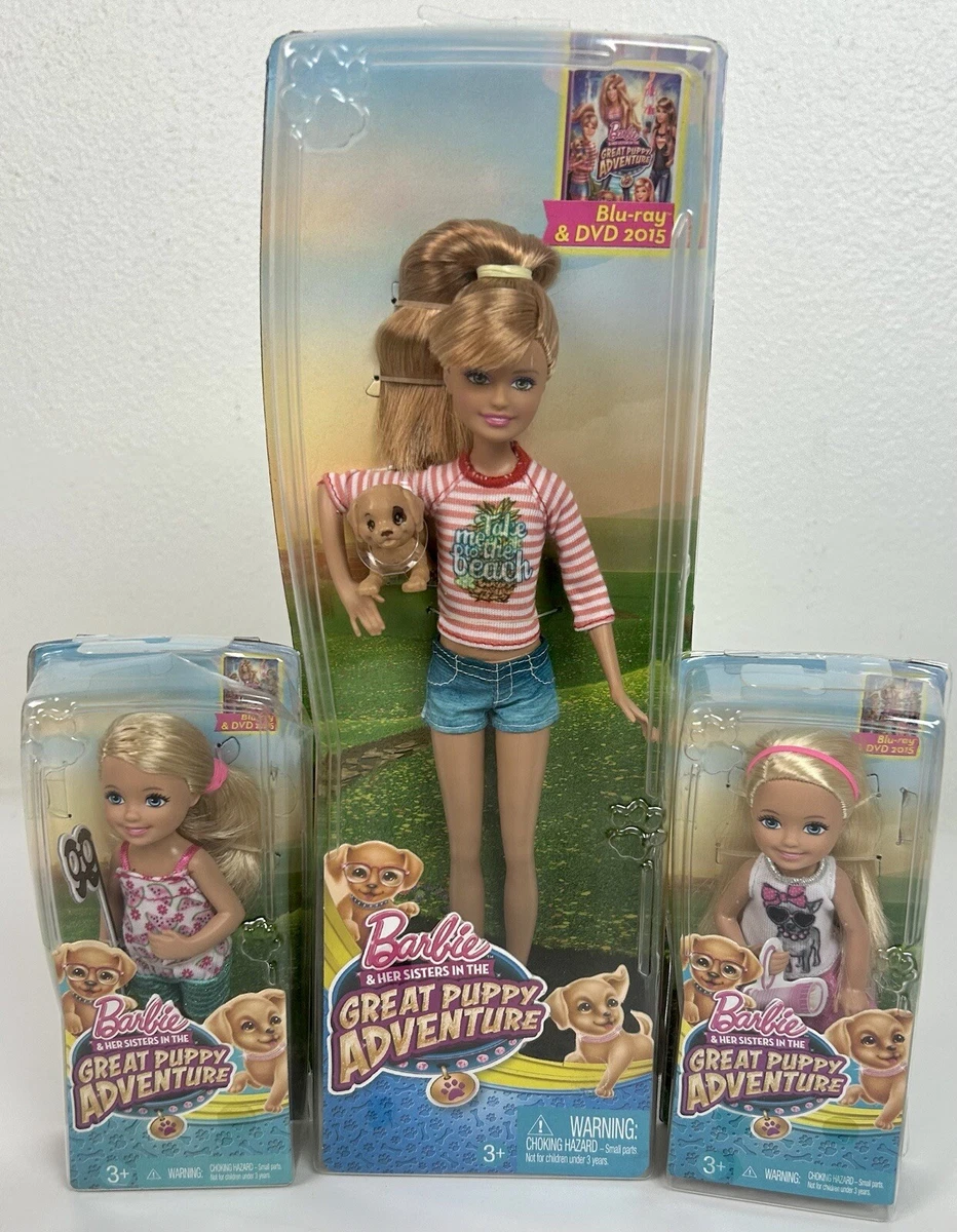 Barbie great puppy cheap adventure stacie doll