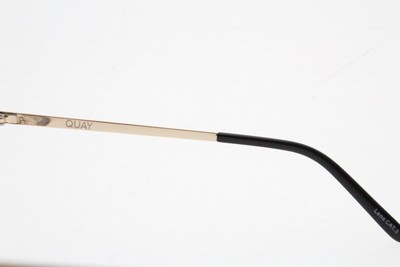 Quay Australia Evasive 111 Black Gold Polarized Sunglasses 