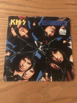Kiss    Crazy Crazy Nights  1987 [KISS7] 7'' Vinyl