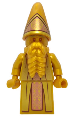 LEGO Hogwarts Architect Minifigure Gold Statue 71043 Castle