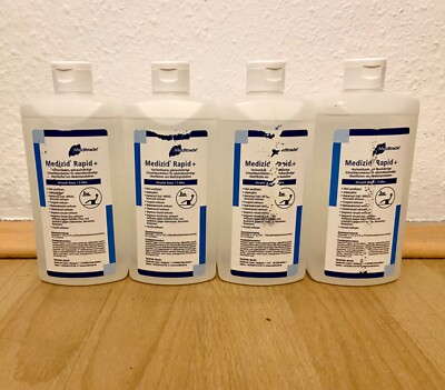4x Meditrade Madizid Rapid+ 500ml Flächen-Desinfektionsmittel NEU