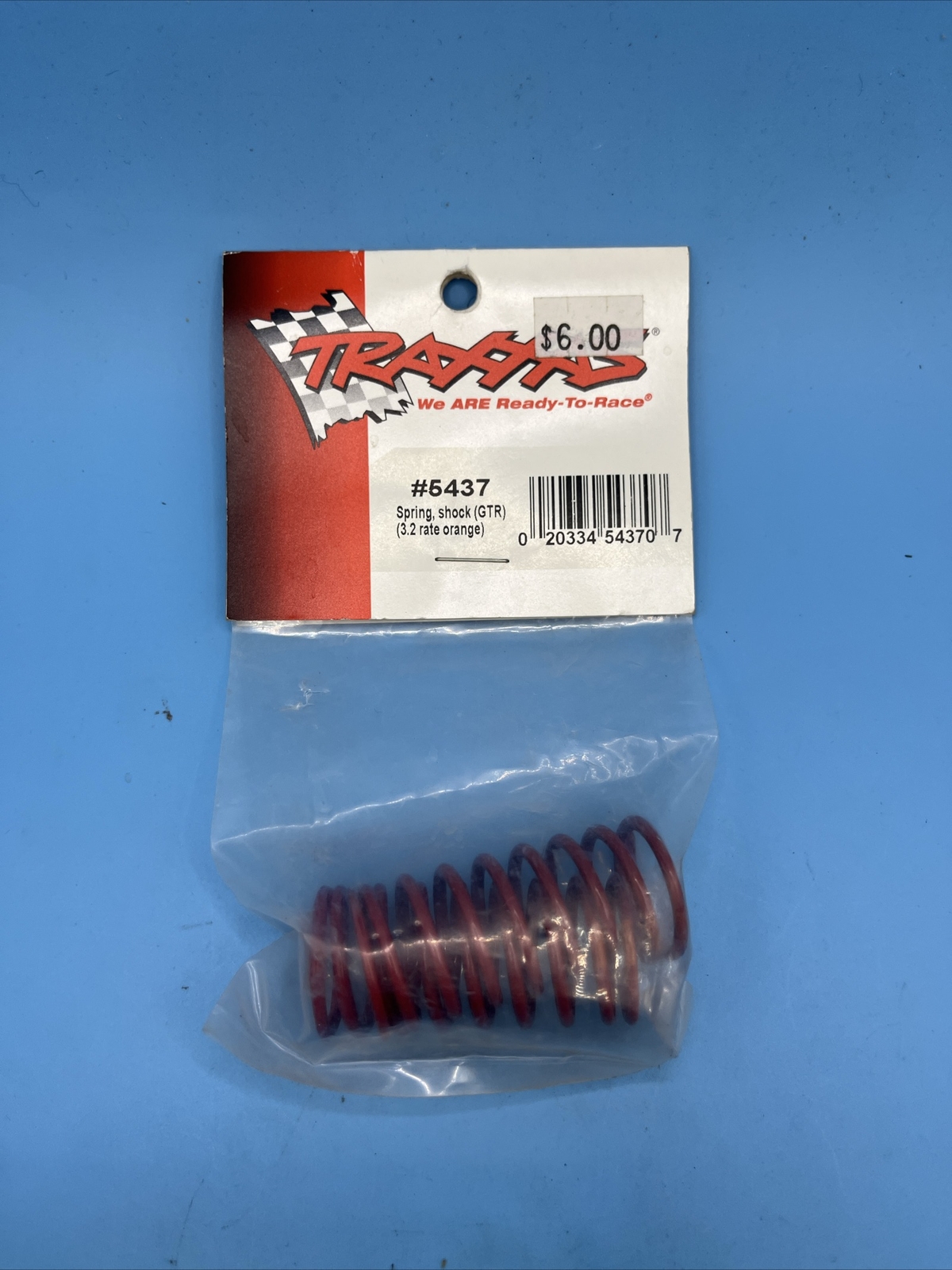 RC Traxxas GTR Shock Springs 3.2 Rate Steel Red / Orange (2) 5437 B11 eBay