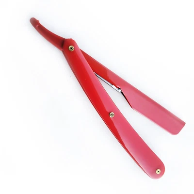 SANDBROS ENGLAND Barber Straight Cut Throat Shaving Razor + 10 Free Replacement Blades