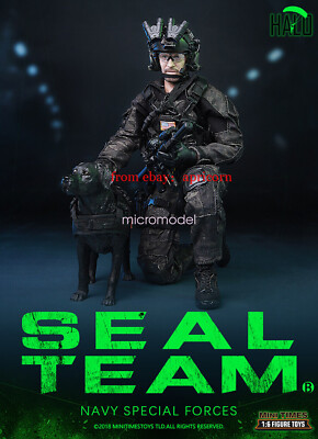 ミリタリー HALO SEAL TEAM NAVY SPECIAL FORCES 1/6 Mini Times toys1/6 M013 Navy Special Forces Seal Team HALO w/ K-9