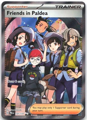 Friends in Paldea 137/131 Ultra Rare Prismatic Evolutions Pokemon Near Mint