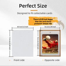 200 Packs 3.5x4.5 Inch Corrugated Cardboard Sheets, Premium White Corrugated ...