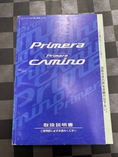 Nissan Primera Camino Owners Manual P11 1998 Jdm Genuine Japanese Book
