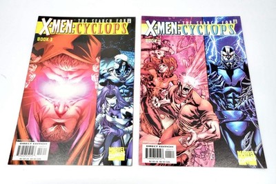 Marvel X-Men The Search for Cyclops Book 3 & 4 Direct Edition Comics