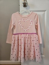 NWOT Girls Cat and Jack size 4T Heart dress