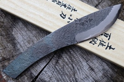 Masano Toyokuni TKA-010 Waza Japan 3.7'' Damascus Fixed Blade Hunting Camp Knife