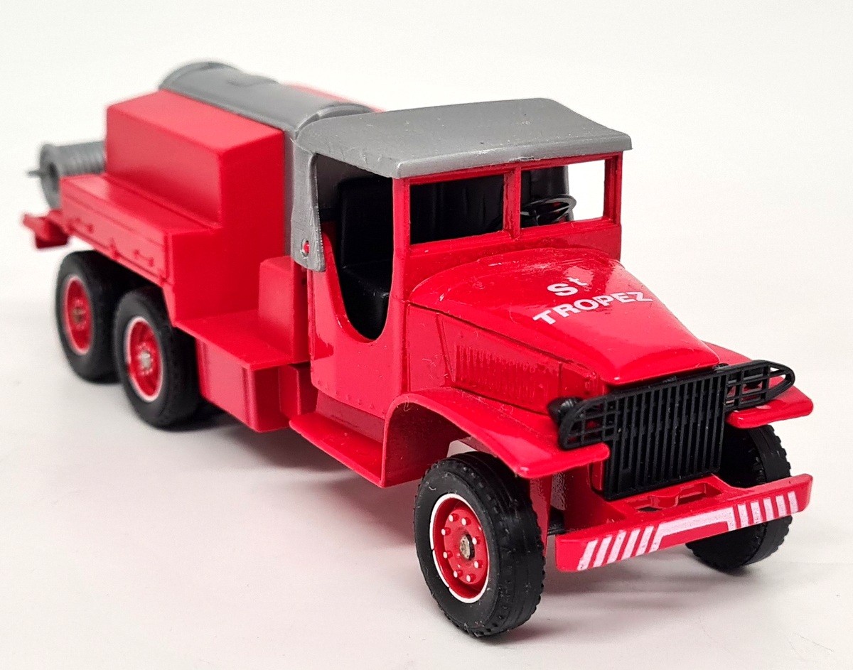 Solido 1/43 GMC Citerne St Tropez Fire Truck 3116 Diecast Scale Model Car