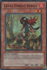 Laval Forest Sprite - HA05-EN011 - Super Rare - 1st Edition x1 - Lightly Played
