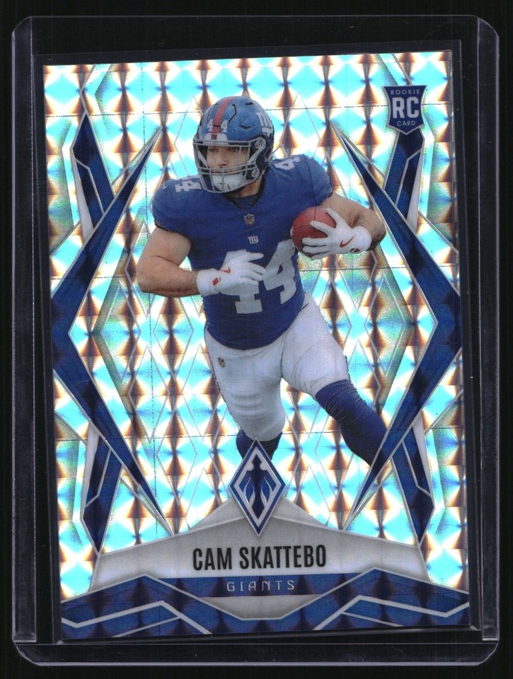 2025 Panini Phoenix #168 Cam Skattebo RC Giants