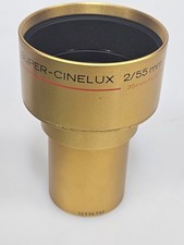 Schneider Kreuznach Super-Cinelux 2/55mm 2.17" 35mm Film Projector Lens w/ Mount