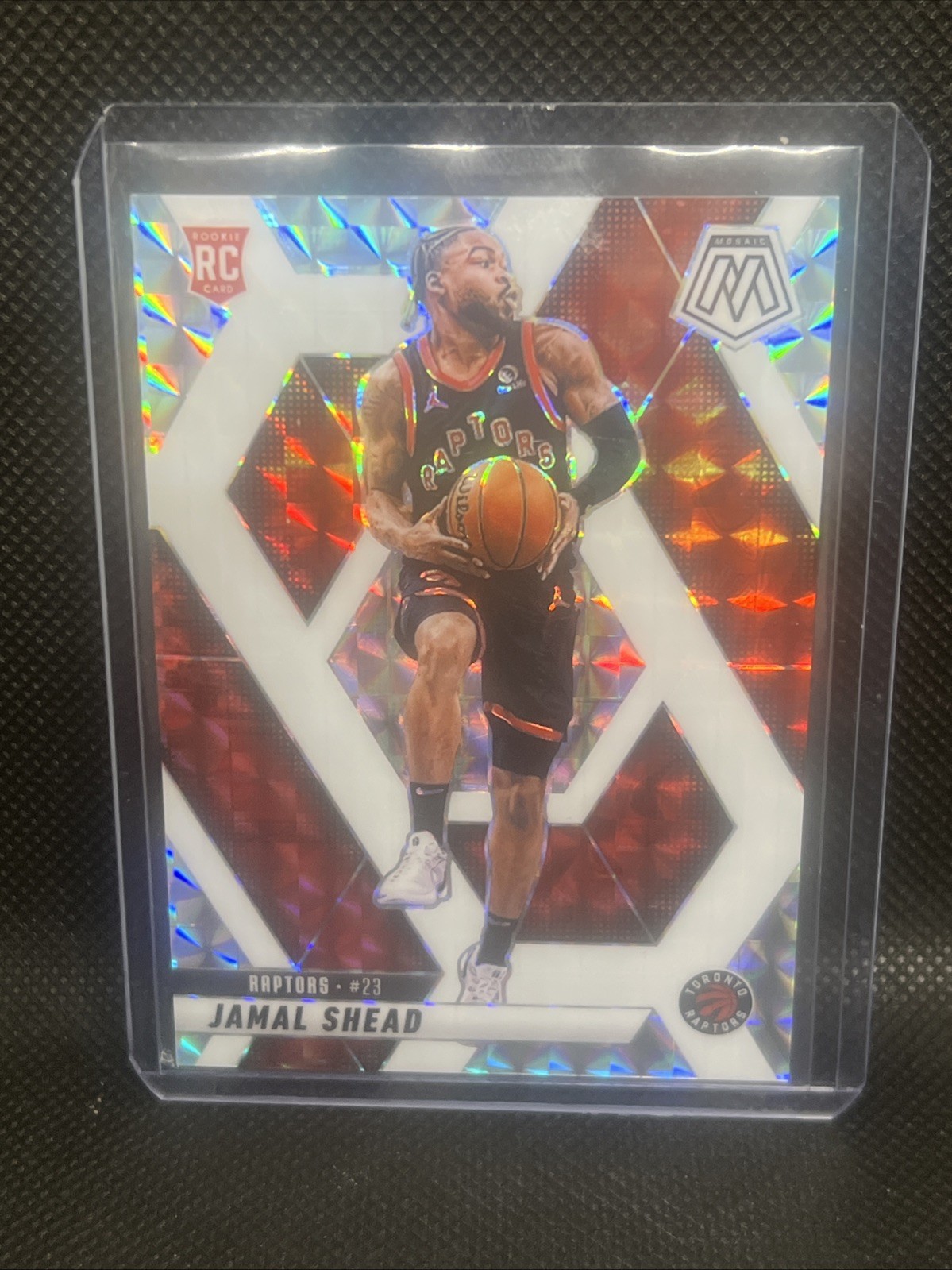 2024-25 Panini Mosaic Choice - Rookies Jamal Shead #201 White Mosaic Prizm /35