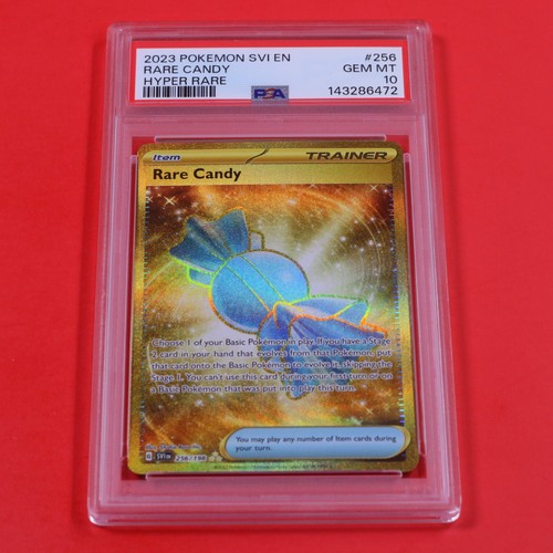 Rare Candy graded PSA 10 for sale on eBay