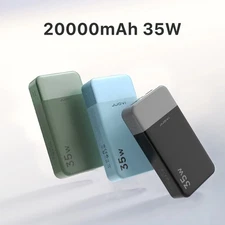 Power Bank 20000mah 35W 4 USB Backup Battery Portable Charger For Phone Tablet