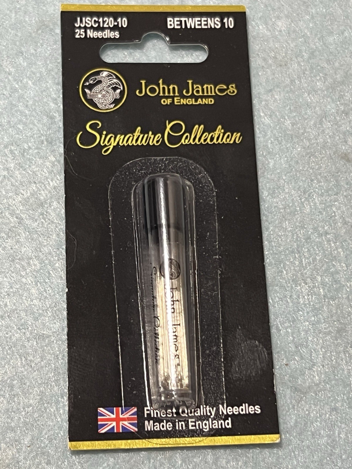 John James Signature Collection 25 Needles Betweens Size 10 