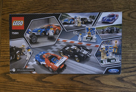 LEGO SPEED CHAMPIONS: 2016 Ford GT & 1966 Ford GT40 (75881)  New in sealed box