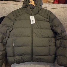 Animal Tech Down Mid Weight Hooded Waterproof Jacket Size XL