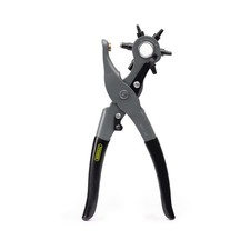 General Tools Leather Hole Punch Tool - 6 Multi-Hole Sizes for Leather, Rubbe...